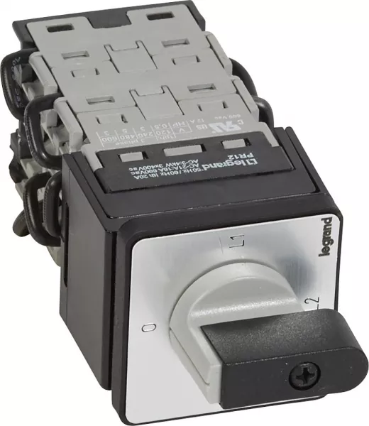 legrand-commutateur de mesure - amp�rem�tre 3 ti - pr 12 - 9 contacts - fix �22 (027560)