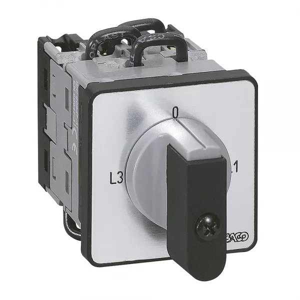 legrand-commutateur de mesure - amp�rem�tre 3 ti pt commun -pr 12 - 6 contacts - fix vis (014650)