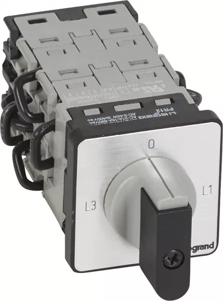 legrand-commutateur de mesure - amp�rem�tre sans ti - pr 12 - 9 contacts - fix vis (027534)