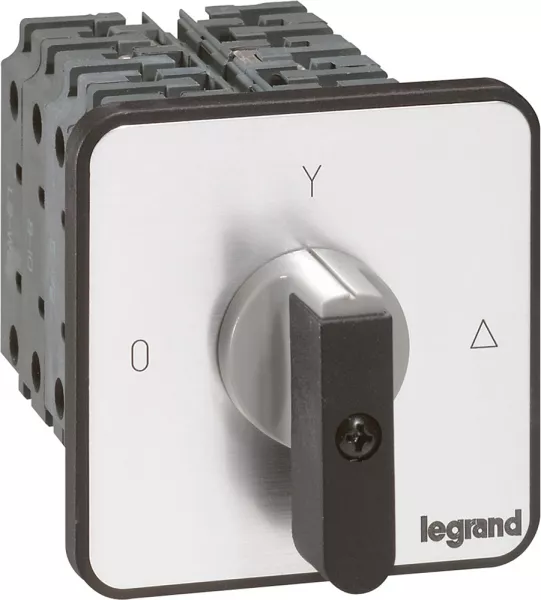 legrand-commutateur moteur 3p - d�marreur 1 vitesse - pr 26 - 8 contacts - fixation vis (027523)