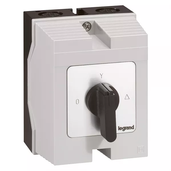 legrand-commutateur moteur triphas� - d�marreur 1 vitesse - pr 17 - 8 contacts - bo�tier (027776)