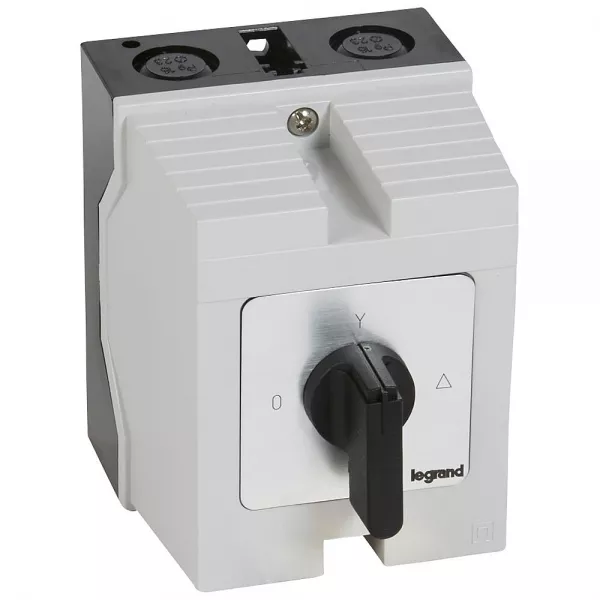 legrand-commutateur moteur triphas� - d�marreur 1 vitesse - pr 21 - 8 contacts - bo�tier (027779)
