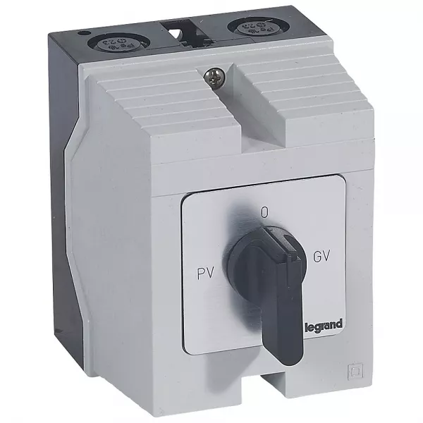 legrand-commutateur moteur triphas� - d�marreur 2 vitesses - pr 12 - pv-o-gv - bo�tier (027773)