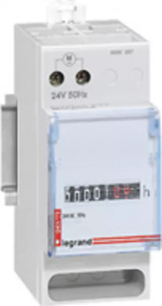 legrand-compteur horaire totalisateur modulaire affichage num�rique - 24v~ 50hz 2 mod (004691)