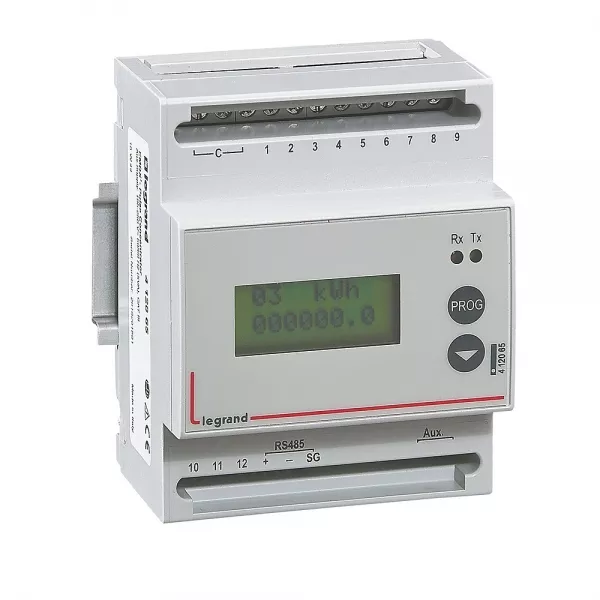 legrand-concentrateur emdx� - 12 entr�es - 4 modules - sortie rs 485 (412065)