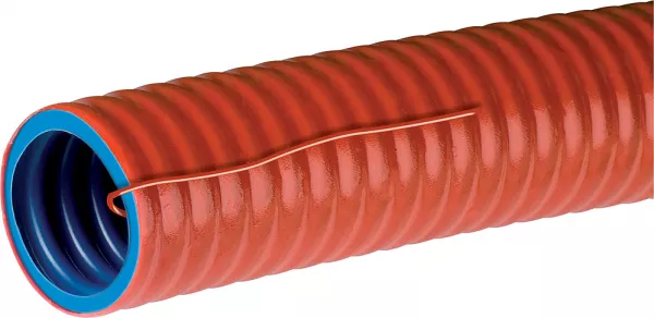 legrand-conduit duogliss� tube �25mm avec tire-fils pour courants forts ral2002 (01425)