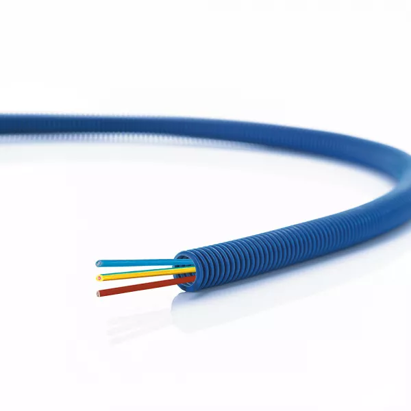 legrand-conduit icta chronofil� �16mm courant fort 3x1,5mm� bleu/marron/vert-jaune (09008)