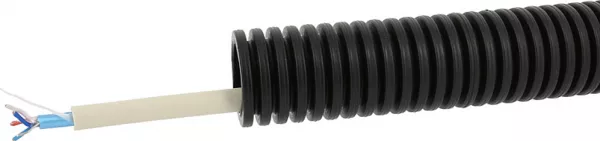 legrand-conduit icta chronofil� �20mm pour courant fort � t�l�report simple - noir (09066)