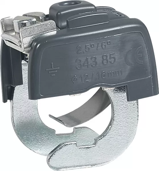 legrand-connecteur de mise � la terre pour canalisations m�talliques �12mm � �16mm (098446)
