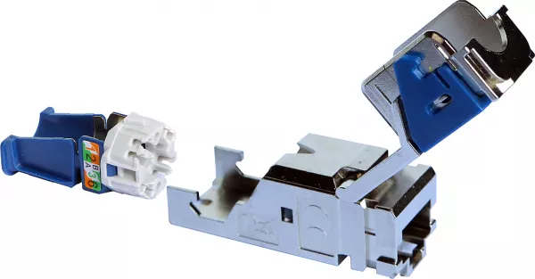 legrand-connecteur rj45 blind� cat.6 stp - pour coffret de communication � �quiper (413183)