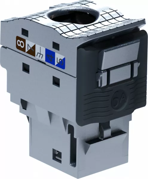 legrand-connecteur rj45 keystone cat�gorie 6a stp - lot de 24 (632905)