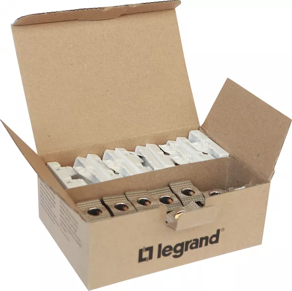 legrand-connecteur rj45 linkeo c cat�gorie 6a stp + adaptateur - lot de 10 (632901)