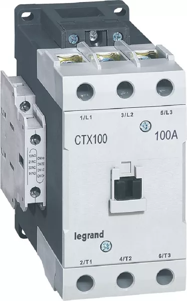 legrand-contacteur ctx� 3p 100a - 2no + 2nc 415v~ - bornes � vis taille 5 (416229)