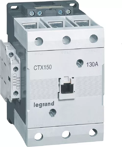 legrand-contacteur ctx� 3p 130a - 2no + 2nc 48v~ - bornes � vis taille 6 (416242)