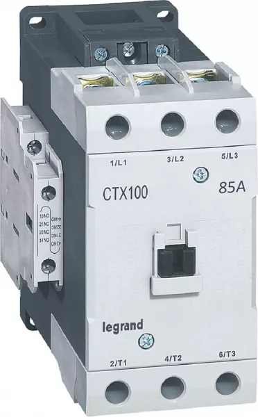 legrand-contacteur ctx� 3p 85a - 2no + 2nc 110v~ - bornes � vis taille 5 (416204)