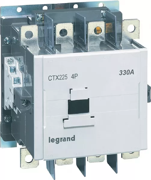 legrand-contacteur de puissance ctx� - 4p - 2no+2nf - ac 1 330 a / ac 3 225 a (416486)