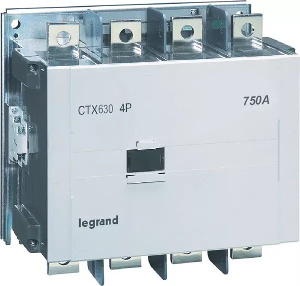 legrand-contacteur de puissance ctx� - 4p - 2no+2nf - ac 1 750 a / ac 3 630 a (416516)