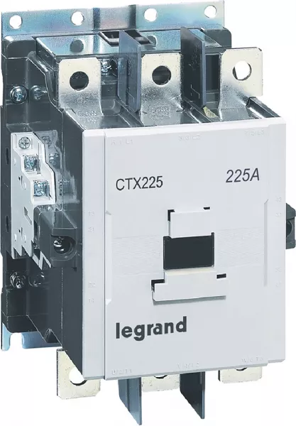 legrand-contacteur de puissance ctx� 225- 3p -225a -racc. sur plage- 2no+2nf - 380-450v~ (416299)