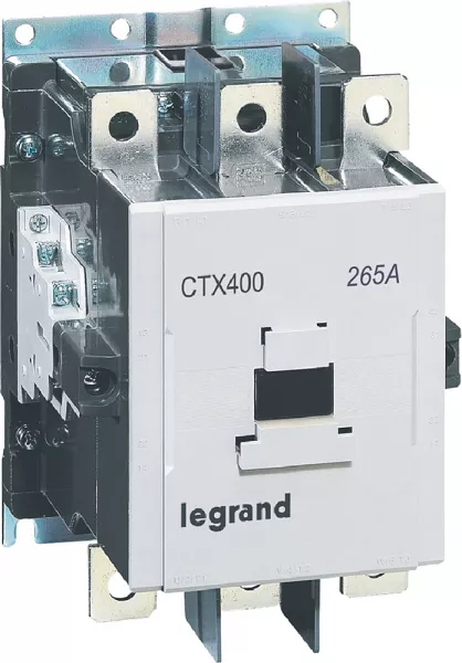 legrand-contacteur de puissance ctx� 400- 3p -265a -racc. sur plage- 2no+2nf - 380-450v~ (416309)