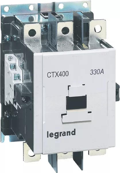 legrand-contacteur de puissance ctx� 400- 3p -330a -racc. sur plage- 2no+2nf - 380-450v~ (416319)