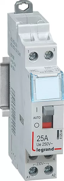 legrand-contacteur de puissance cx� bobine 230v~ - 2p 250v~ - 25a - 2f - 1 module (412544)