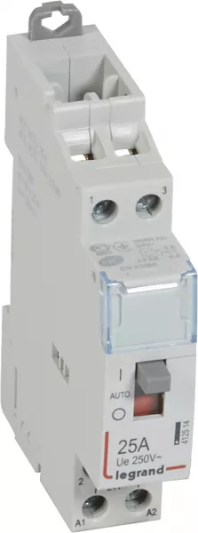 legrand-contacteur de puissance cx� commande manuelle 24v~ - 2p 250v~ - 25a - 2f - 1 mod (412514)