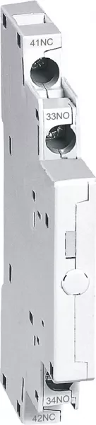 legrand-contacts auxiliaires 1no et 1nf pour disjoncteur moteur mpx� - montage lat�ral (417400)