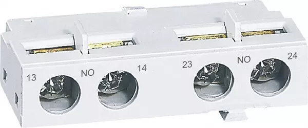 legrand-contacts auxiliaires 2 contacts no - disjoncteur moteur mpx� - montage frontal (417404)