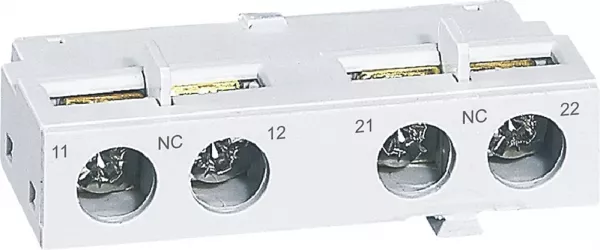 legrand-contacts auxiliaires 2nf pour disjoncteur moteur mpx� - montage frontal (417405)