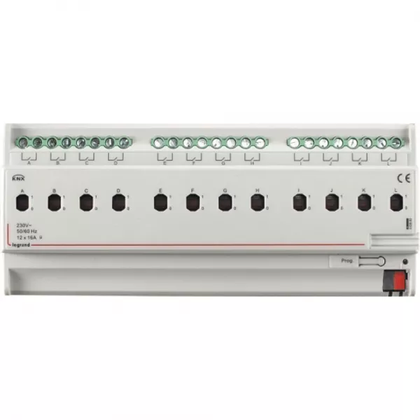 legrand-contr�leur modulaire bus knx - on off et 12 sorties 16a -12 modules (002682)