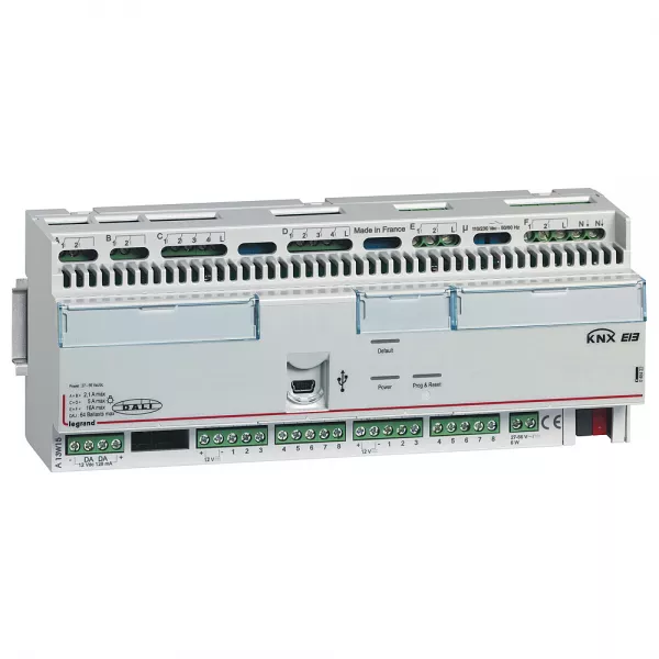 legrand-contr�leur modulaire bus/knx -multi-applications -16 entr�es/sorties -12 modules (048422)