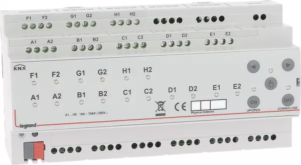 legrand-controleur multiapplication bus knx modulaire 16 sorties (002676)