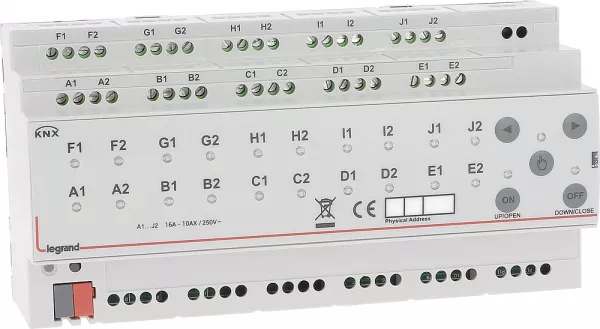 legrand-controleur multiapplication bus knx modulaire 20 sorties (002678)