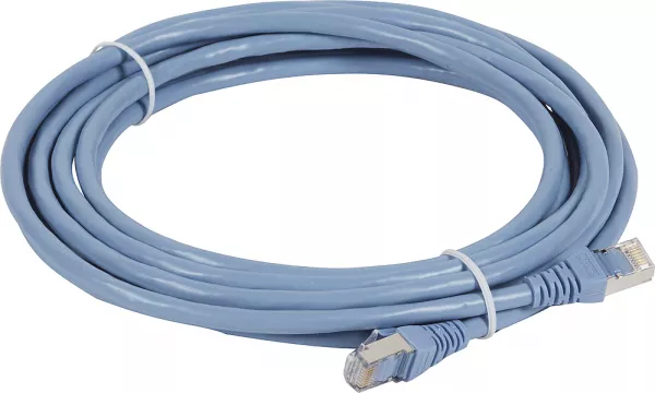 legrand-cordon cat�gorie6 ftp bleu/vert pvc - 5m (632763)
