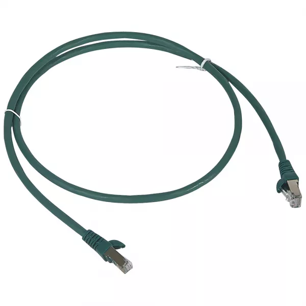 legrand-cordon de brassage rj45 - cat.6 - f/utp �crant� - l. 2 m - lsoh - vert - lcs� (051851)