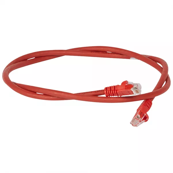 legrand-cordon de brassage rj45 - cat.6 - u/utp sans �cran - l. 3m - lsoh -rouge - lcs� (051864)