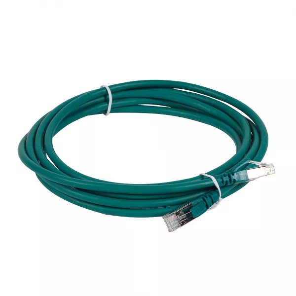legrand-cordon de brassage rj45 - lsoh- cat.6a - 100 ohms - s/ftp blind�- l. 3m -vert (051868)