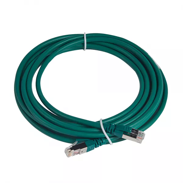 legrand-cordon de brassage rj45 - lsoh- cat.6a - 100 ohms - s/ftp blind�- l. 5 m -vert (051869)