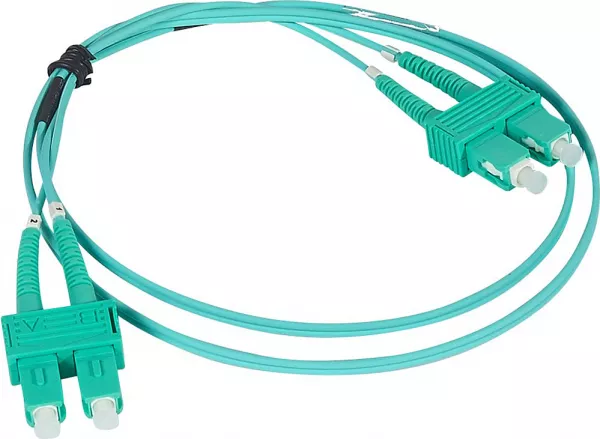 legrand-cordon fibre optique core om4 duplex sc/sc - longueur 1m (032260)