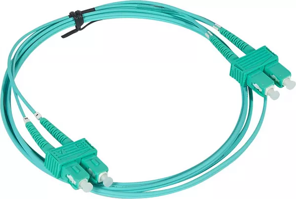legrand-cordon fibre optique core om4 duplex sc/sc - longueur 2m (032261)
