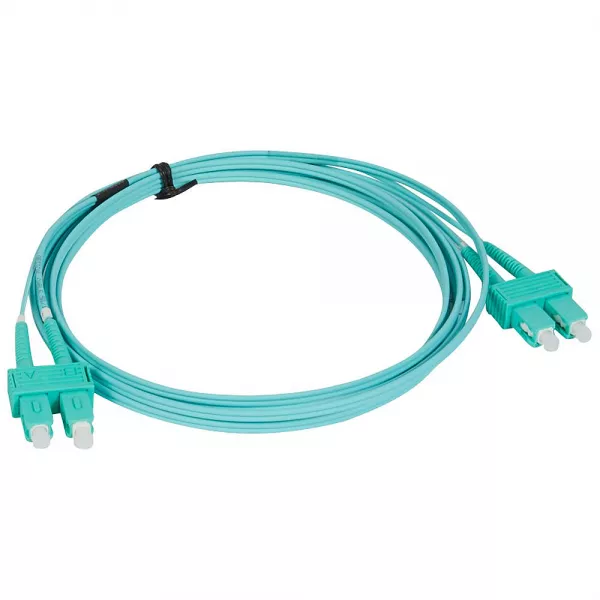 legrand-cordon fibre optique core om4 duplex sc/sc - longueur 3m (032262)