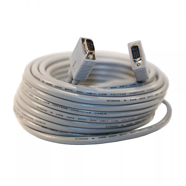 legrand-cordon hd15 2 embouts m�le - longueur 15m (051731)