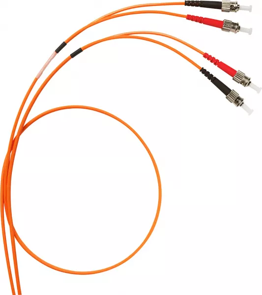 legrand-cordon optique om2 multimode lcs� duplex st/st - longueur 2m (033081)
