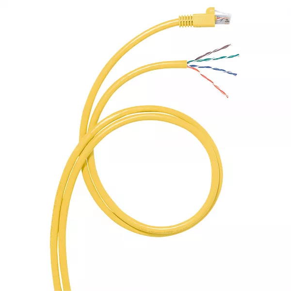 legrand-cordon rj45/d�gain� - cat.6a - pour bo�te de distribution zone - s/ftp - l.15 m (051787)