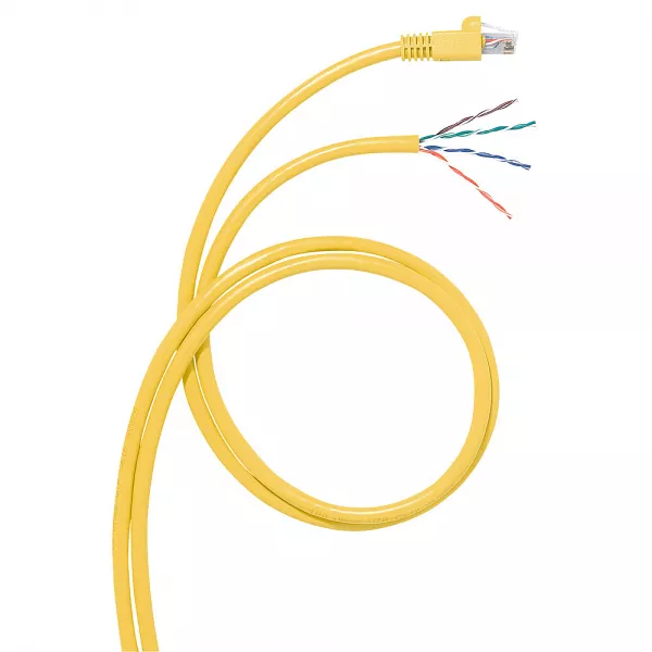 legrand-cordon rj45/d�gain� - cat.6a - pour bo�te de distribution zone - s/ftp - l.20 m (051788)