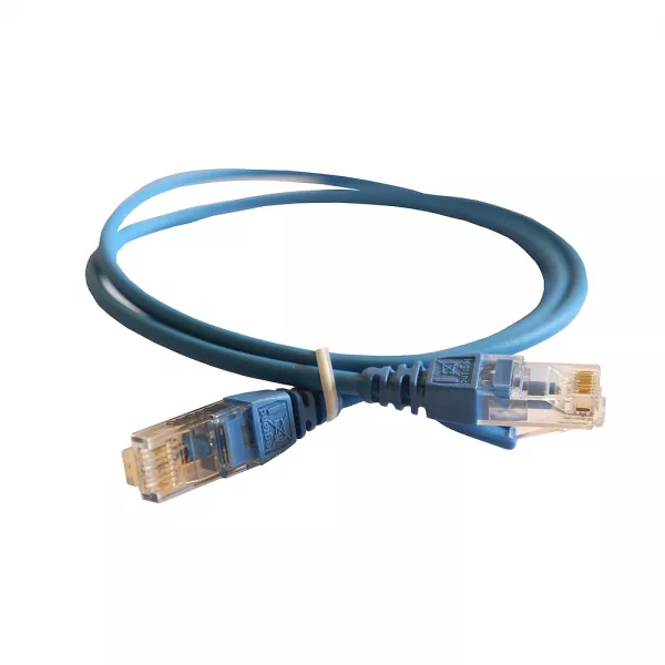 legrand-cordon rj45 lcs� cat. 6 haute densit� u/utp �crant� 100ohms - 1m - lsoh bleu (051546)
