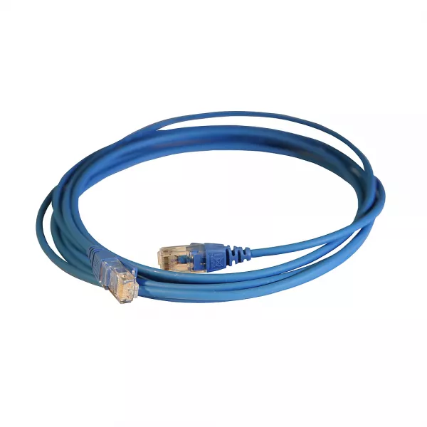 legrand-cordon rj45 lcs� cat. 6 haute densit� u/utp �crant� 100ohms - 3m - lsoh bleu (051548)