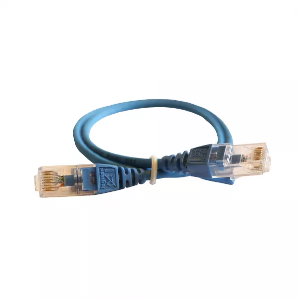 legrand-cordon rj45 lcs� cat. 6 haute densit� u/utp �crant� 100ohms -0,5m -lsoh bleu (051545)