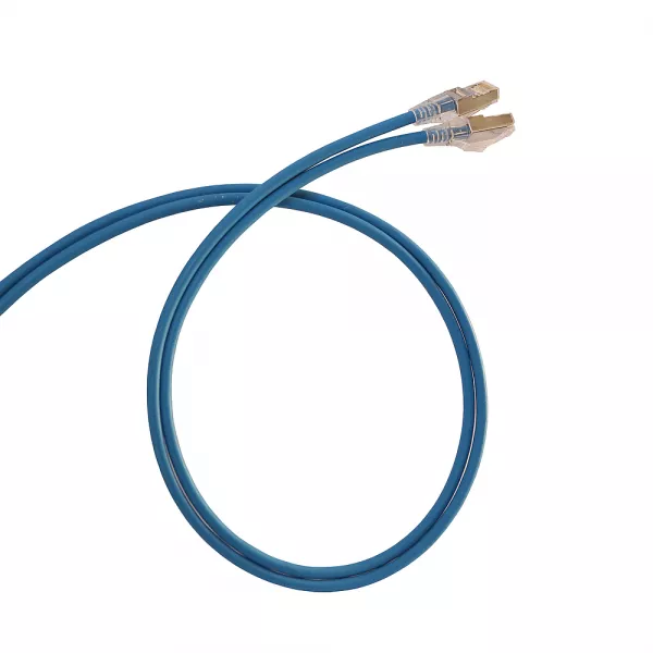 legrand-cordon rj45 lcs� cat�gorie 6 haute densit� f/utp blind� 100ohms - 1m - lsoh bleu (051541)