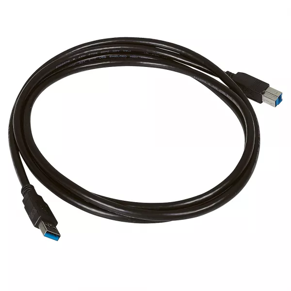 legrand-cordon usb data 3.0 embouts typea m�le et typeb m�le longueur 2m (051402)